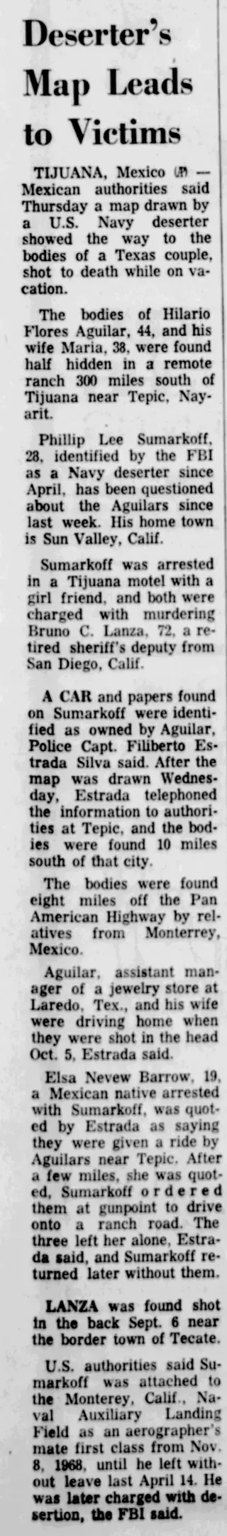 other Newspaper clipping from Oct 24, 1969 5808140