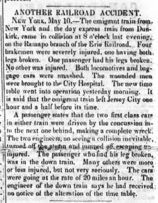 other Newspaper clipping from May 14, 1853 5808385
