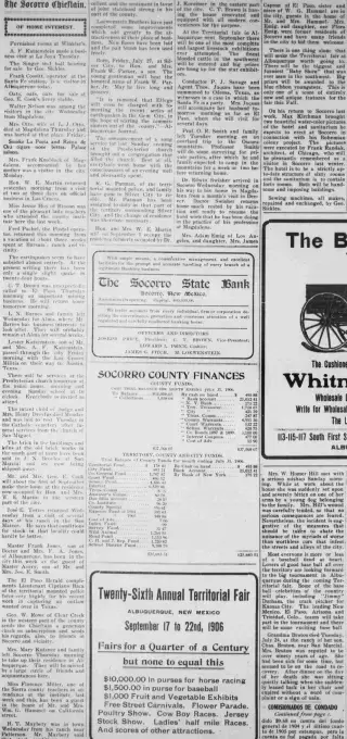 other Newspaper clipping from Aug 4, 1906 5808556