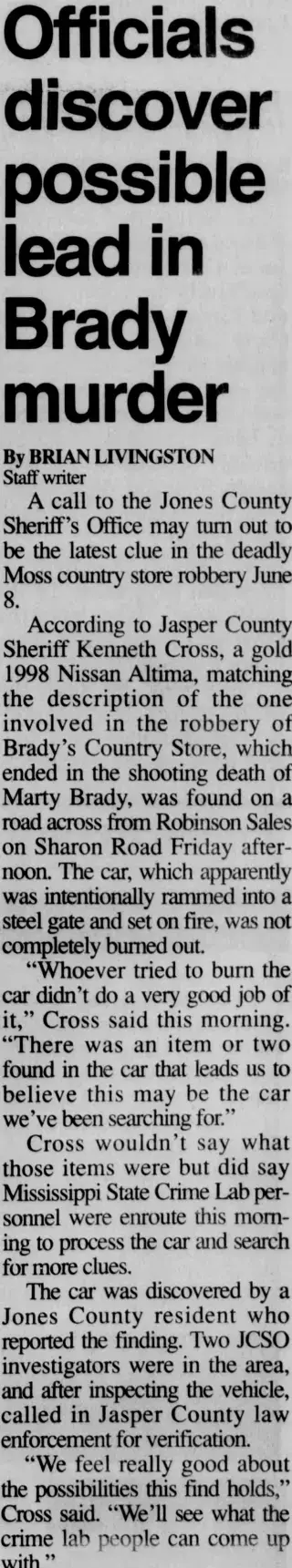 other Newspaper clipping from Jun 18, 2001 5808612