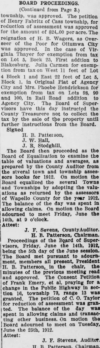 other Newspaper clipping from Jun 24, 1912 5808771