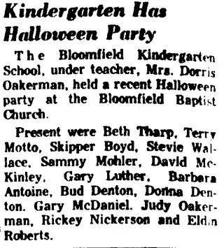 other Newspaper clipping from Nov 6, 1958 5808885