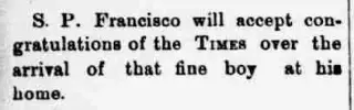 other Newspaper clipping from Oct 12, 1893 5808950