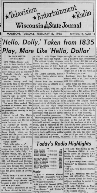 other Newspaper clipping from Feb 8, 1966 5809040