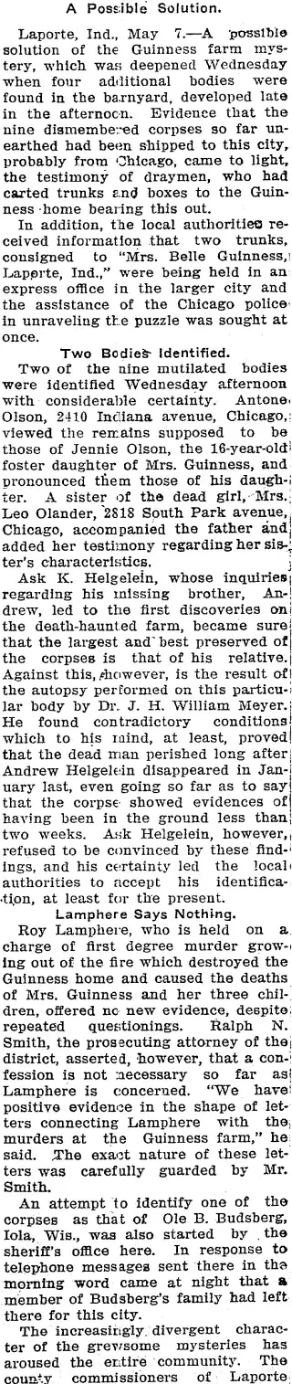 other Newspaper clipping from May 8, 1908 5809094