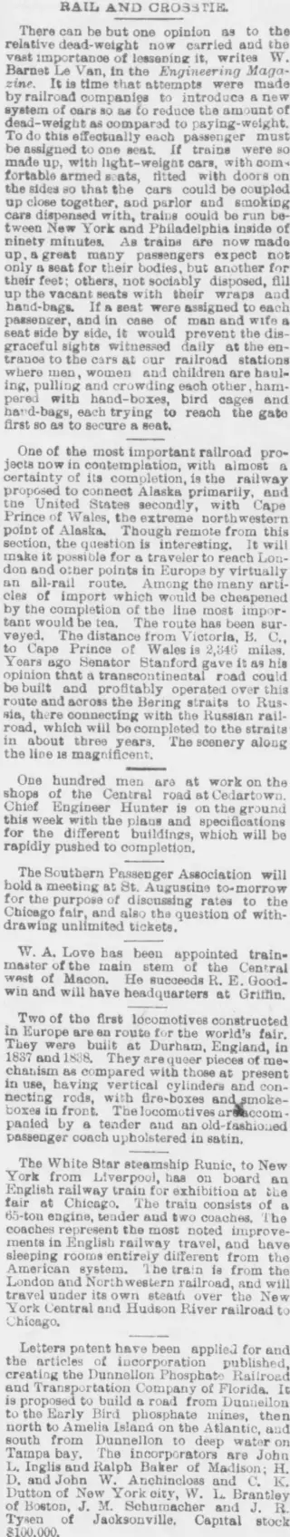other Newspaper clipping from Mar 9, 1893 5809107
