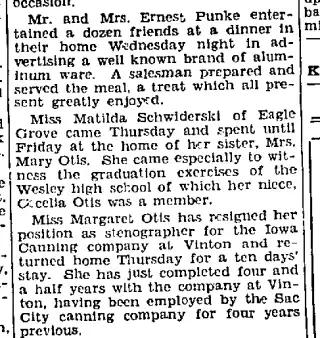 other Newspaper clipping from May 31, 1934 5809214