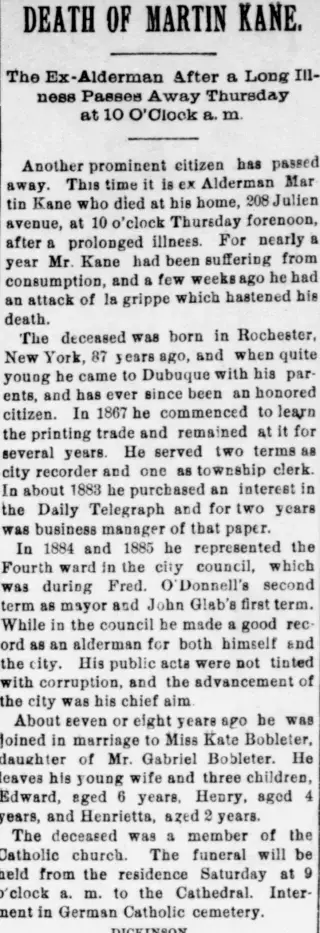 other Newspaper clipping from Feb 21, 1890 5809304