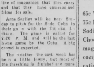 other Newspaper clipping from Aug 31, 1934 5809307