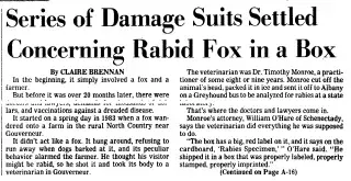 other Newspaper clipping from Feb 15, 1985 5809310