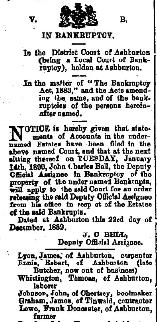 other Newspaper clipping from Dec 23, 1889 5809351