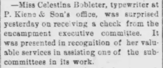 other Newspaper clipping from May 3, 1891 5809387