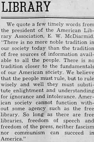 other Newspaper clipping from Jan 27, 1949 5809517