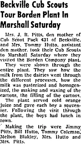 other Newspaper clipping from May 15, 1958 5809659