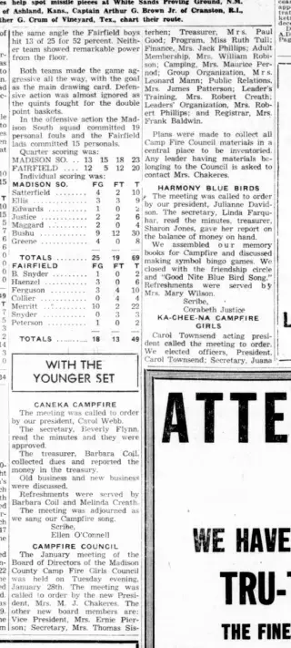other Newspaper clipping from Feb 4, 1958 5810189