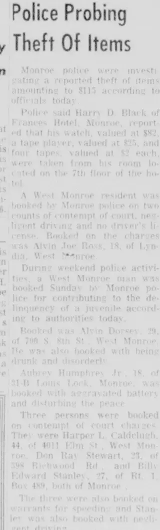 Crime Newspaper clipping from Jul 24, 1972 5810233