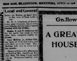 other Newspaper clipping from Apr 29, 1909 5810405