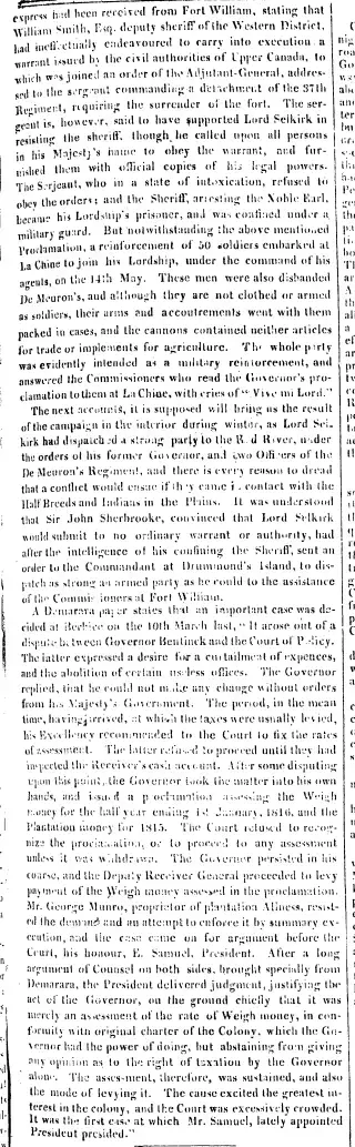 other Newspaper clipping from Jul 6, 1817 5810487