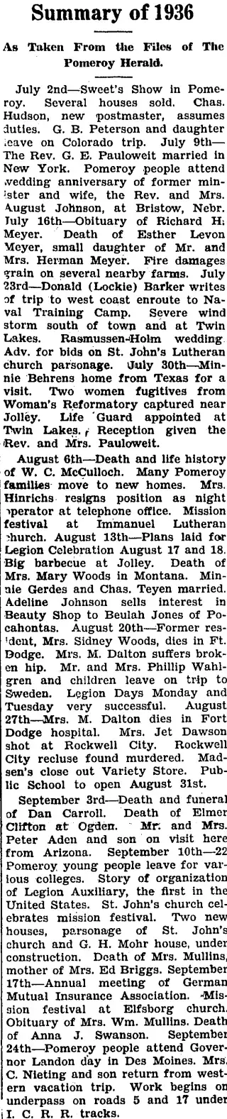 other Newspaper clipping from Jan 14, 1937 5810596