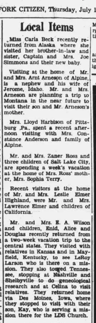 other Newspaper clipping from Jul 19, 1956 5810612