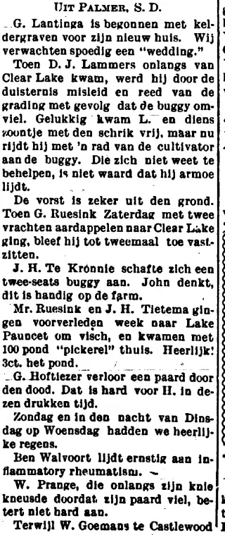 other Newspaper clipping from May 11, 1899 5810682