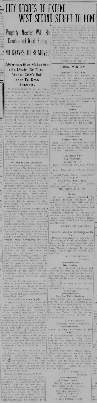 other Newspaper clipping from Oct 17, 1912 5810735