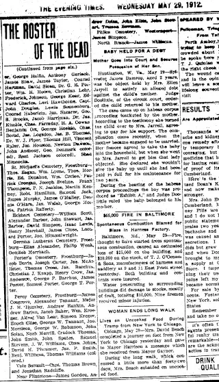 other Newspaper clipping from May 29, 1912 5810764