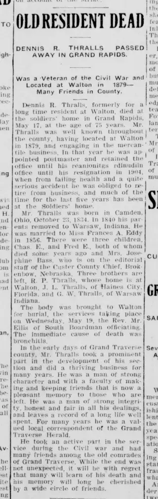 other Newspaper clipping from May 22, 1909 5810829