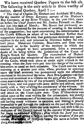 other Newspaper clipping from Jun 6, 1818 5810924