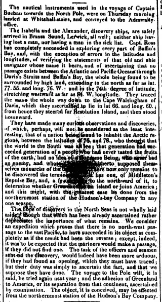 other Newspaper clipping from Nov 14, 1818 5810956