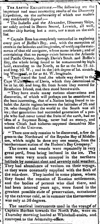 other Newspaper clipping from Nov 15, 1818 5810961