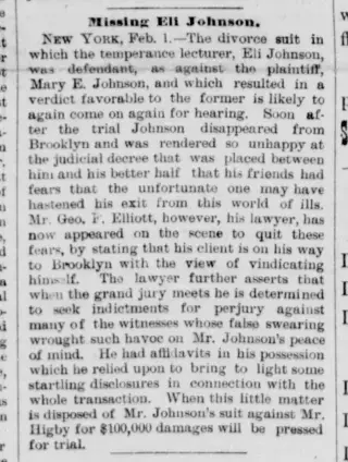 other Newspaper clipping from Feb 2, 1884 5811061
