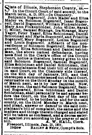 other Newspaper clipping from Feb 3, 1875 5811163