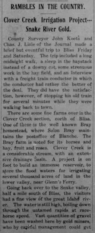other Newspaper clipping from Jul 19, 1907 5811318