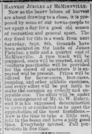 other Newspaper clipping from Aug 30, 1883 5811338