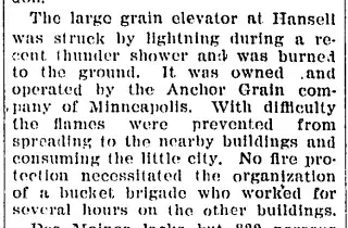 other Newspaper clipping from May 10, 1905 5811396