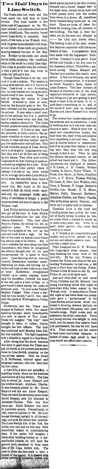 other Newspaper clipping from May 10, 1889 5811469
