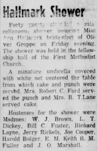 Marriage Newspaper clipping from Aug 1, 1961 5811739