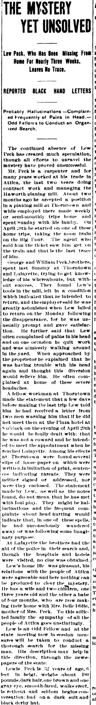 other Newspaper clipping from May 18, 1911 5811903