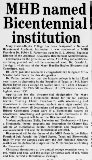 other Newspaper clipping from Feb 5, 1976 5812036
