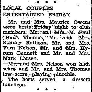 other Newspaper clipping from Feb 20, 1958 5812528