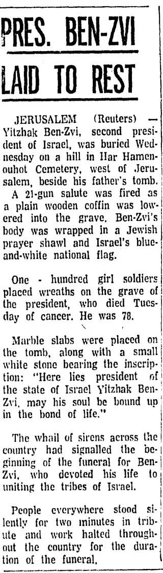 Political Newspaper clipping from Apr 25, 1963 5812655