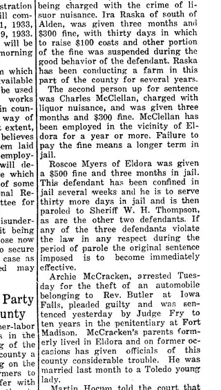 other Newspaper clipping from Aug 31, 1933 5813085