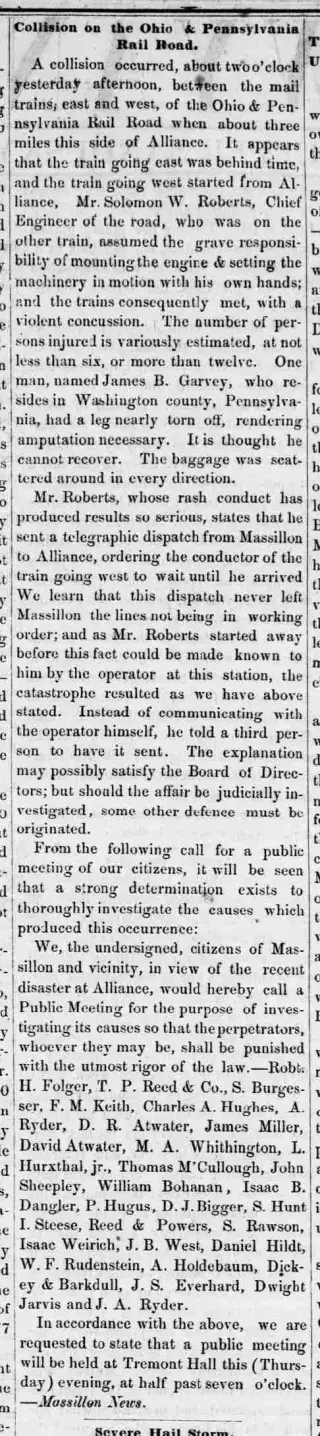 other Newspaper clipping from Oct 20, 1853 5813204