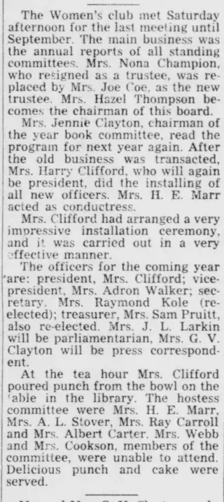 other Newspaper clipping from May 22, 1952 5813219