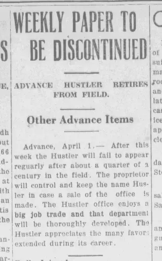 other Newspaper clipping from Apr 3, 1925 5813315