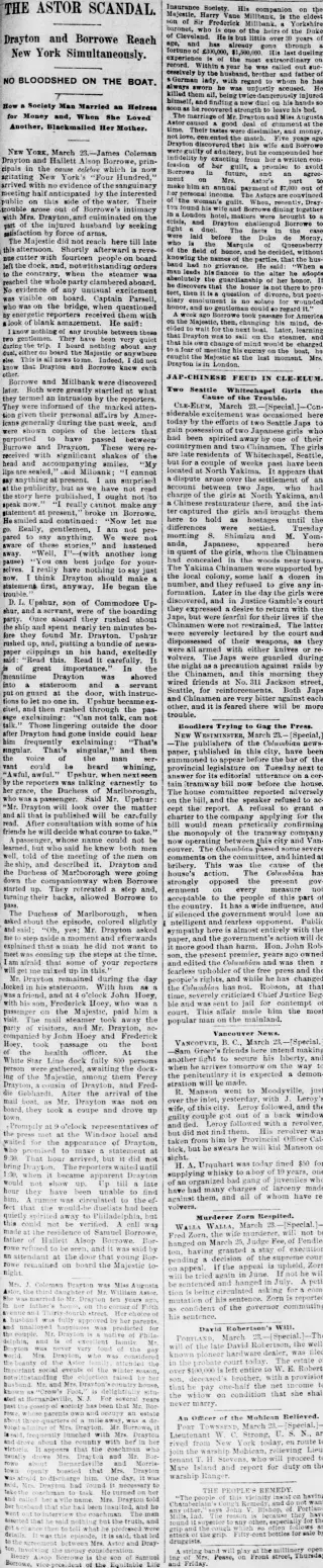 other Newspaper clipping from Mar 24, 1892 5813394
