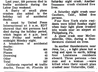 other Newspaper clipping from Sep 3, 1974 5813470