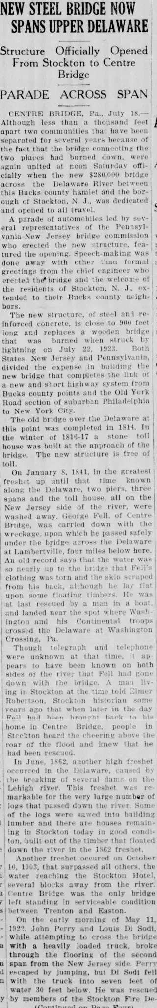 other Newspaper clipping from Jul 18, 1927 5813554
