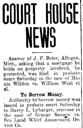 Business Newspaper clipping from Mar 9, 1915 5813555